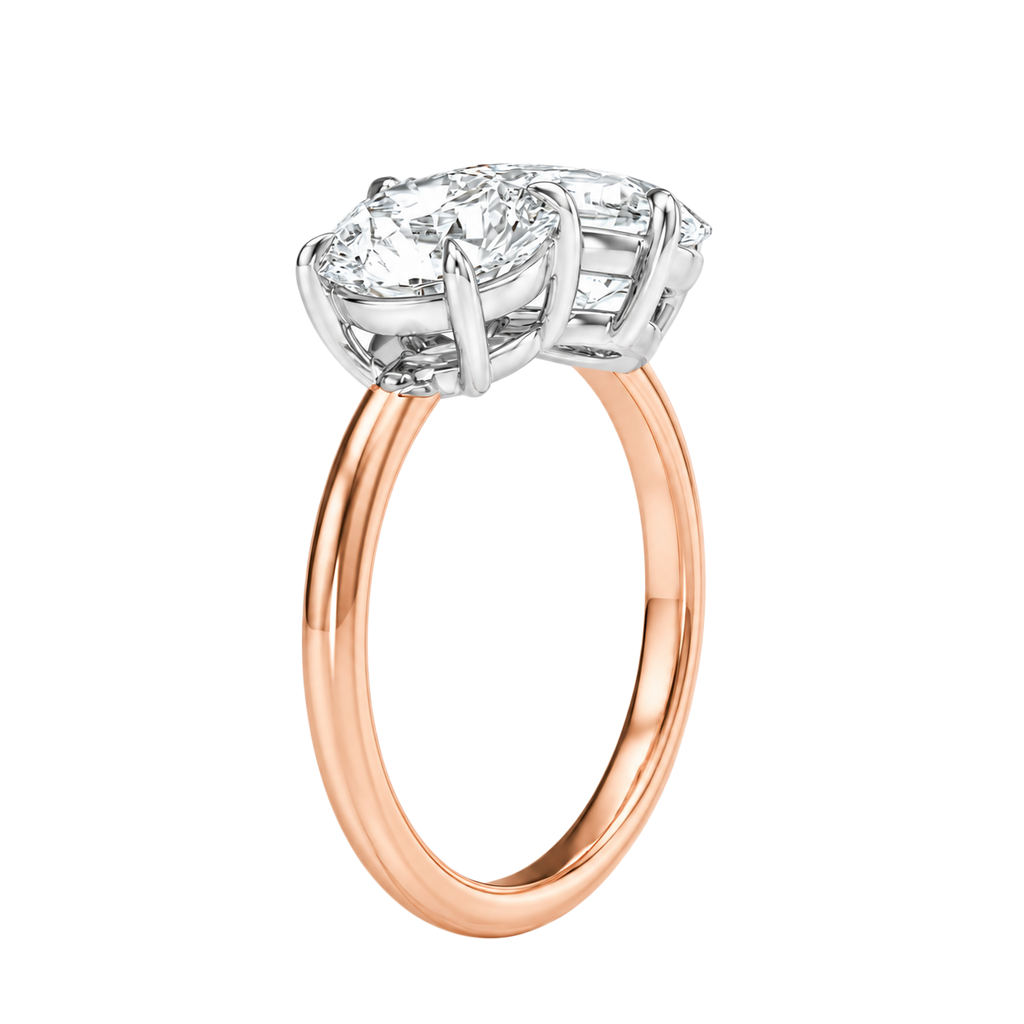 Duo - Pear - Rose/White Tone - Plain