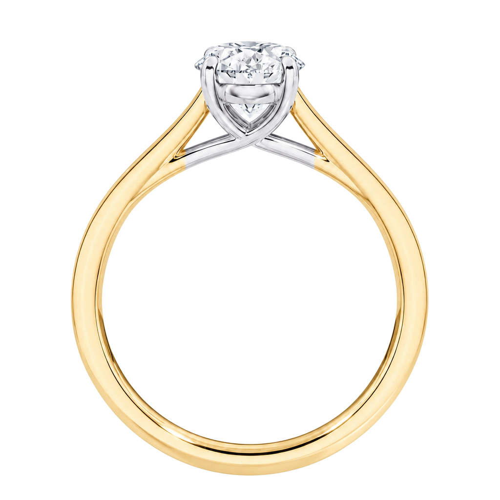 Basilica - Marquise - Yellow/White Tone - Pavé