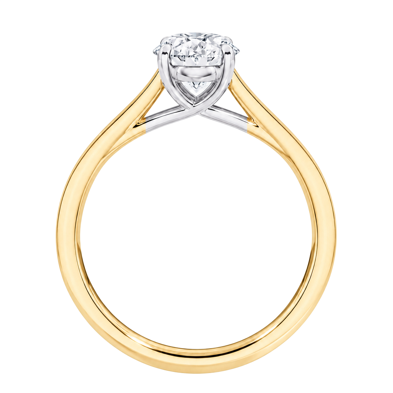 Basilica - Marquise - Yellow/White Tone - Pavé