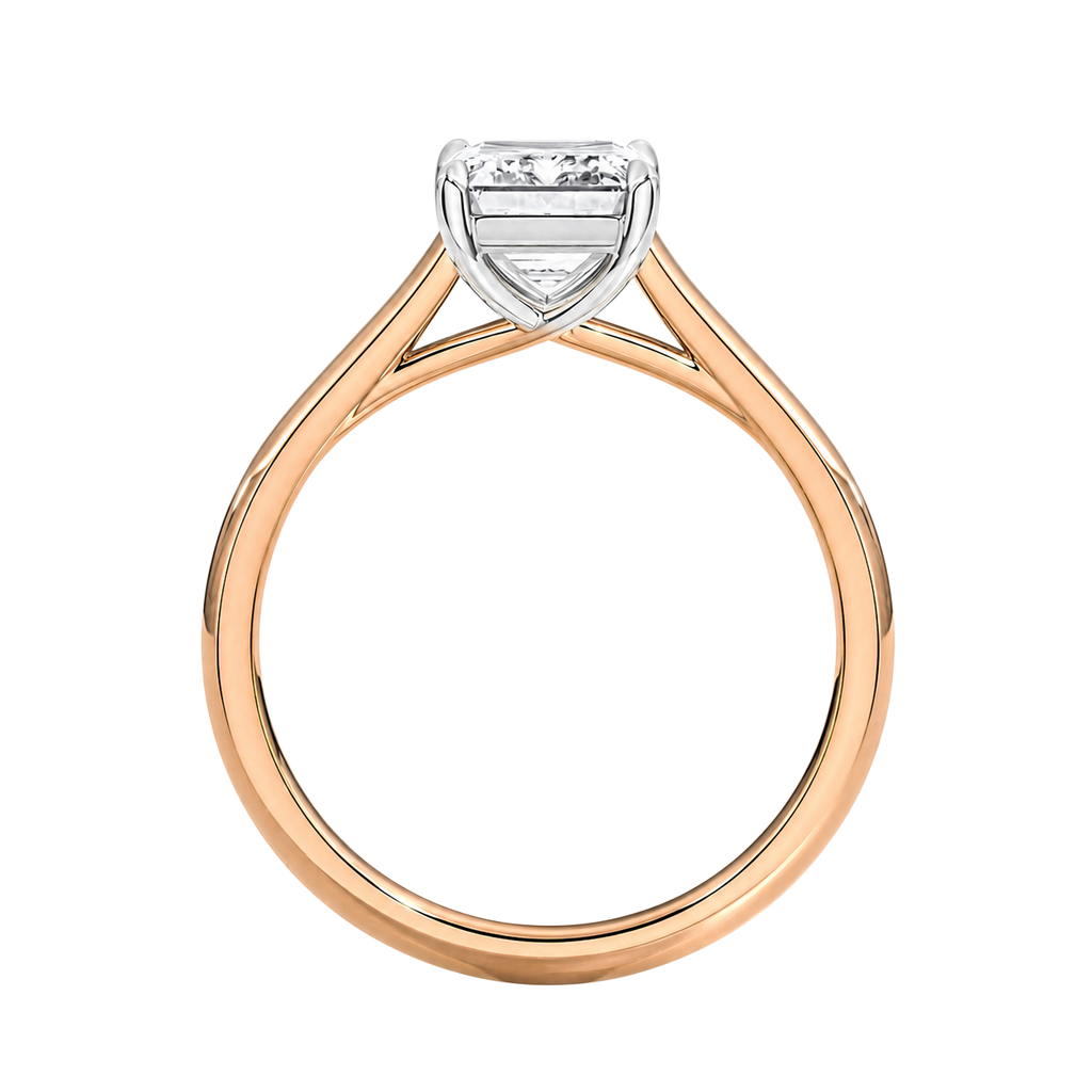 Basilica - Emerald - Rose/White Tone - Plain
