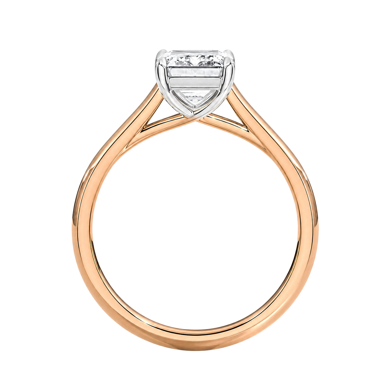 Basilica - Emerald - Rose/White Tone - Plain