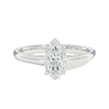 Basilica - Marquise - Platinum - Plain