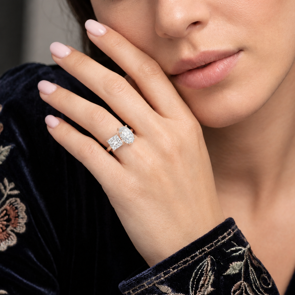 Duo - Princess - Rose Gold - Plain