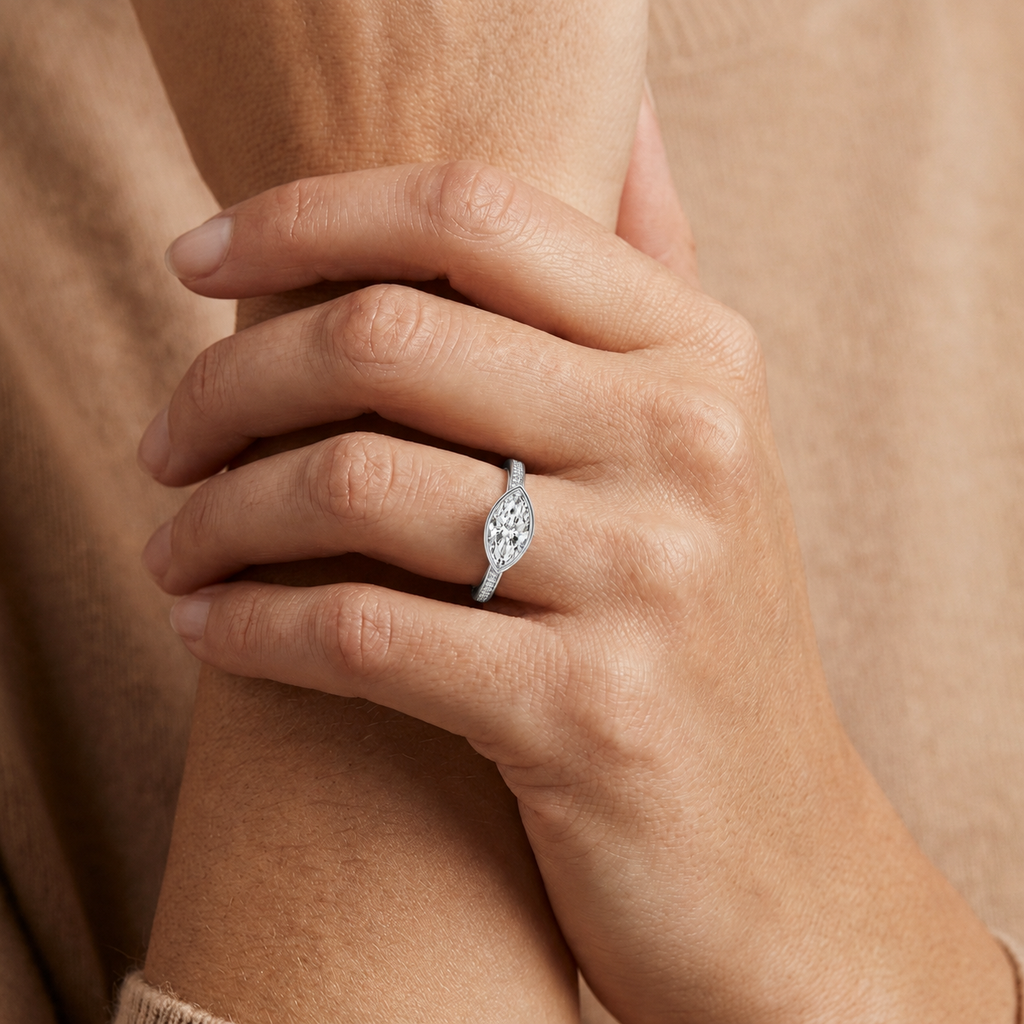 Bailey - Marquise - Platinum - Channel