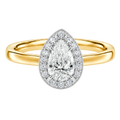 Deneuve - Pear - Yellow/White Tone - Plain