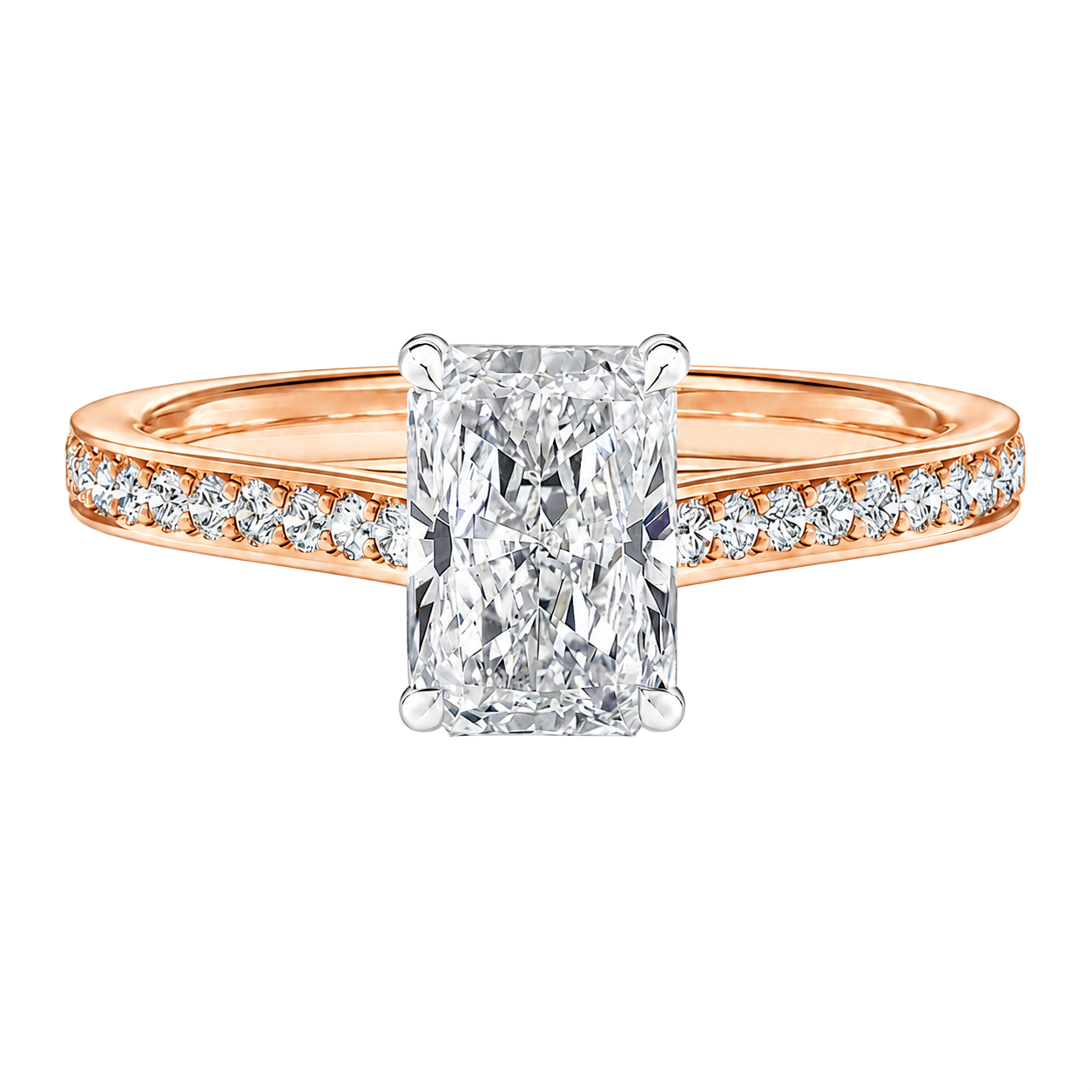 Basilica - Radiant - Rose/White Tone - Pavé