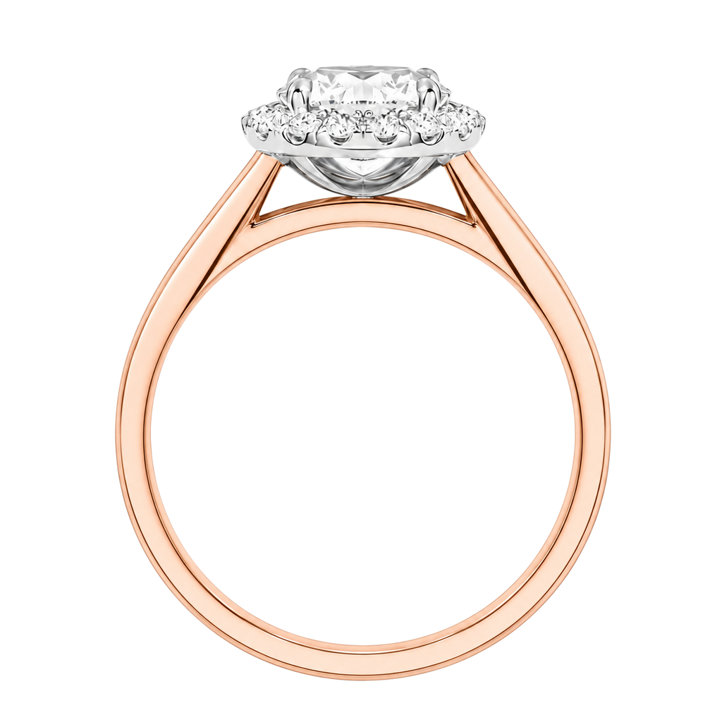 Cordelia - Round - Rose / White Tone - Channel