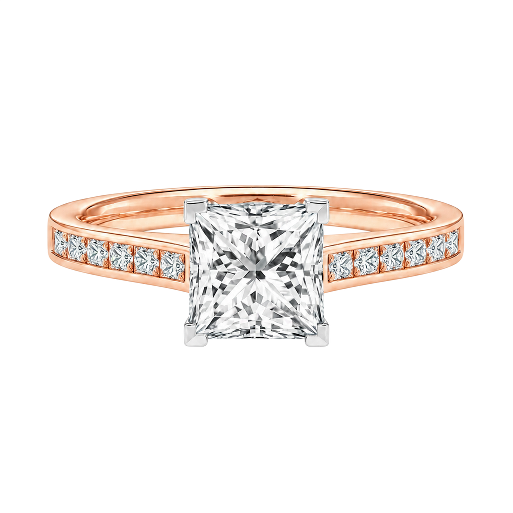 Basilica - Princess - Rose/White Tone - Channel