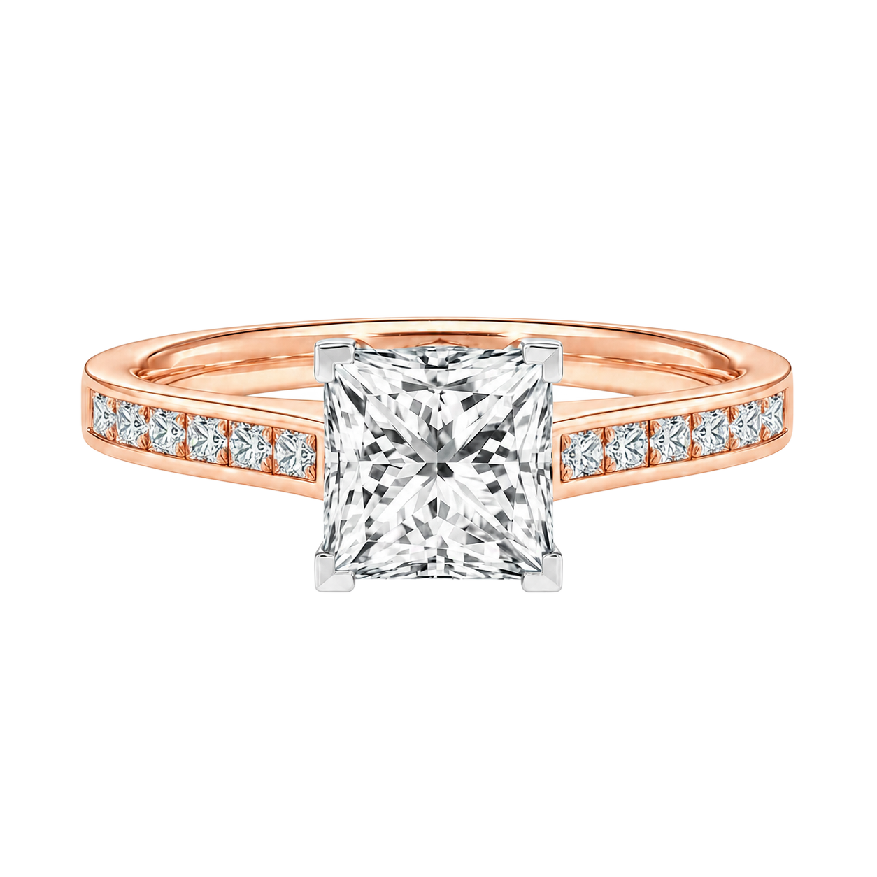 Basilica - Princess - Rose/White Tone - Channel