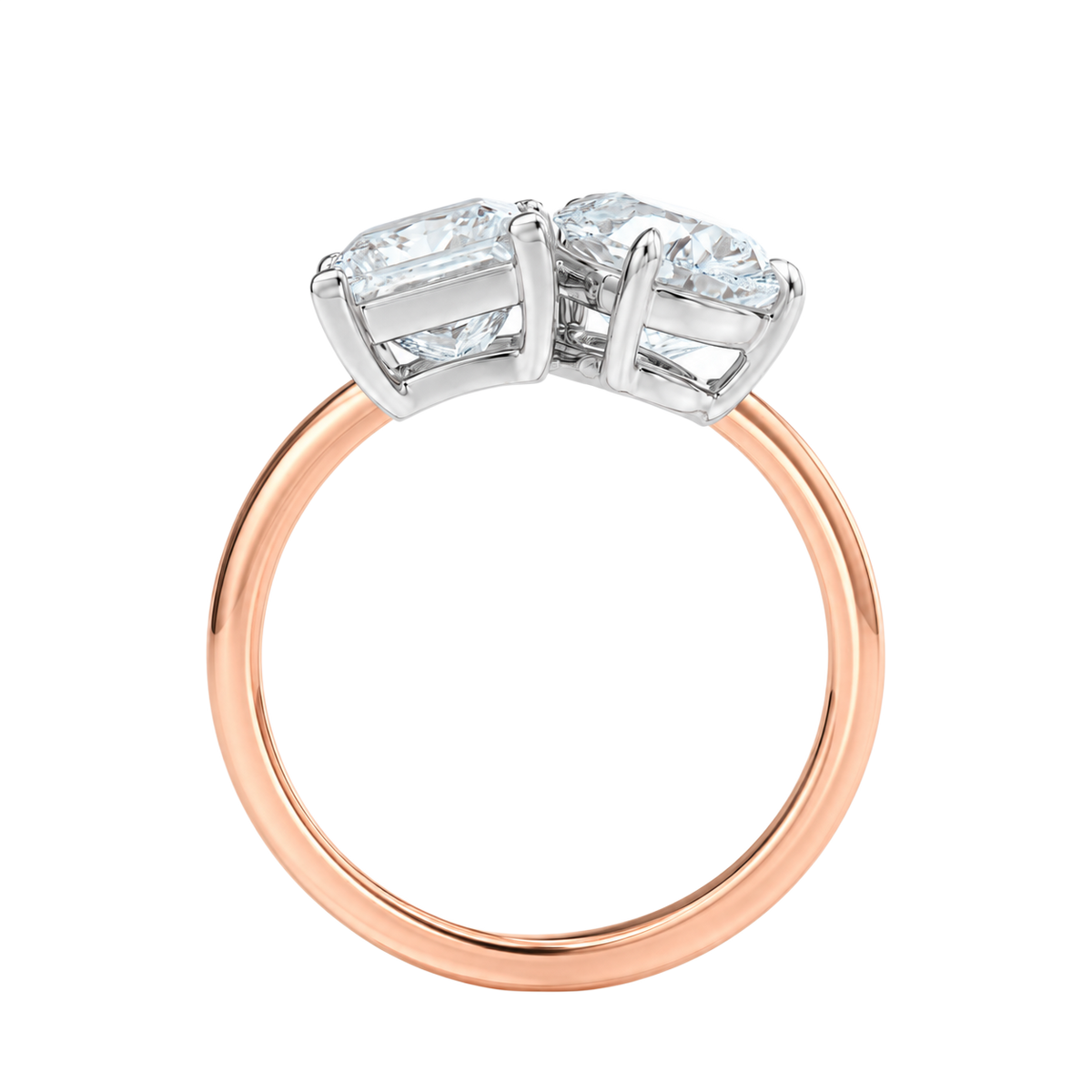 Duo - Pear - Rose/White Tone - Plain