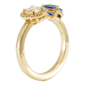 Sapphire Diamond Ring