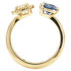 Sapphire Diamond Ring