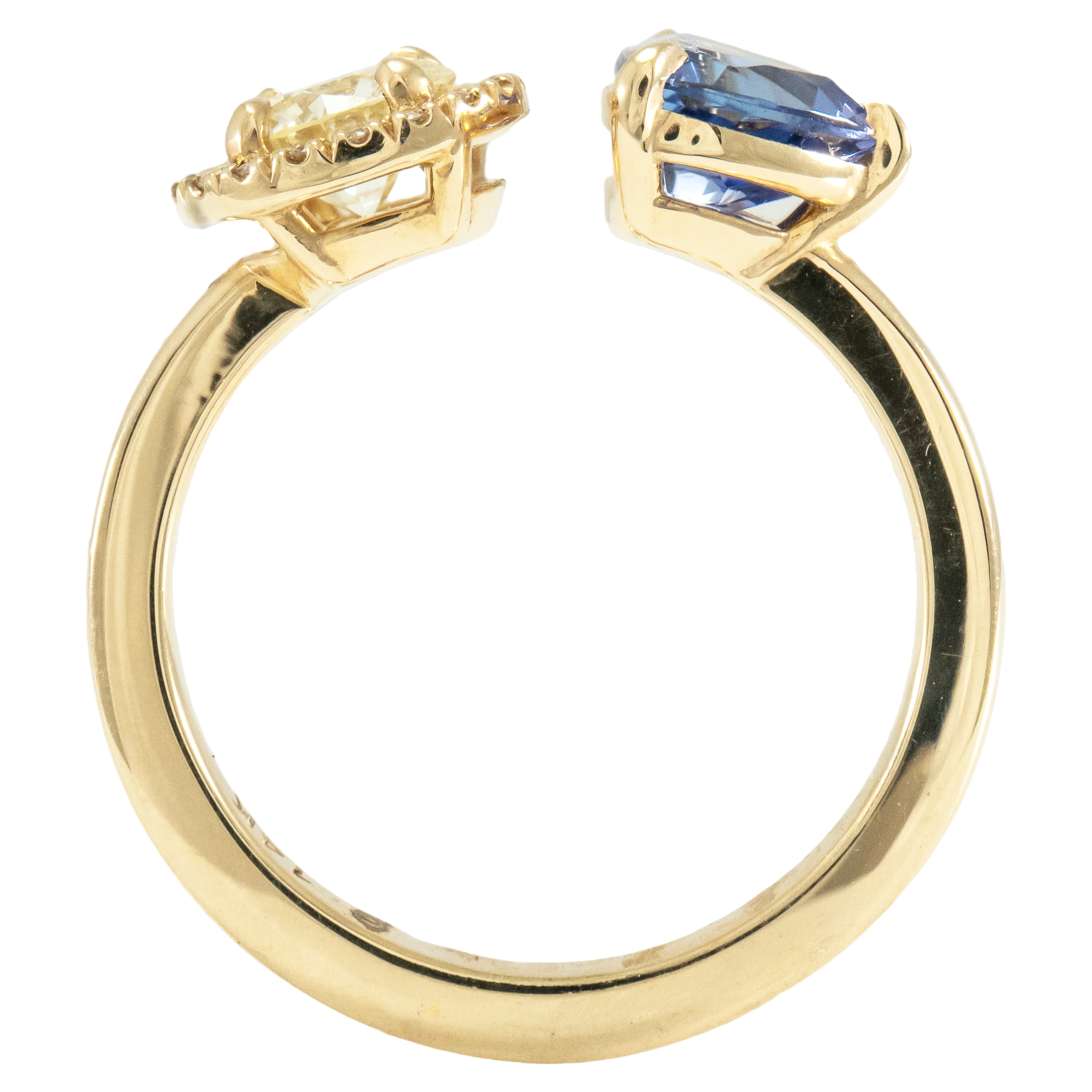 Sapphire Diamond Ring