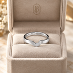 Wave - White Gold - Plain
