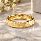 Forge - Yellow Gold - Hammered