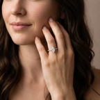 Brilliance Marquise Ring - Marquise - White Gold - Pavé