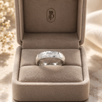 Forge - White Gold - Hammered