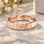 Forge - Rose Gold - Hammered