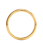 Thin Grooved - Yellow Gold - Plain