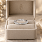 Intersect - Round - White Gold - Pavé
