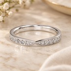 Intersect - Round - White Gold - Pavé