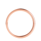 Double Grooved - Rose Gold - Brushed