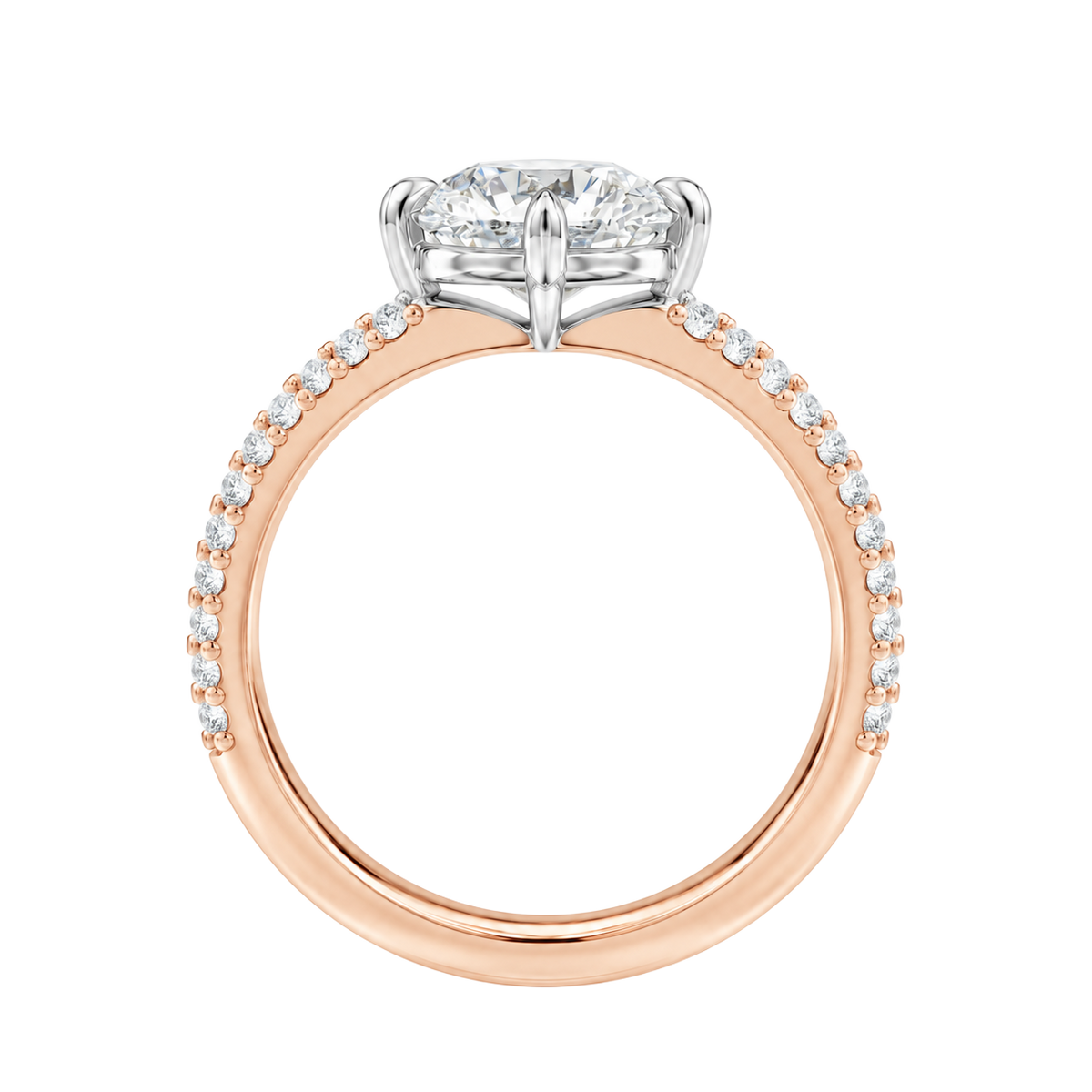 Blaire - Pear - Rose/White Tone - Pavé