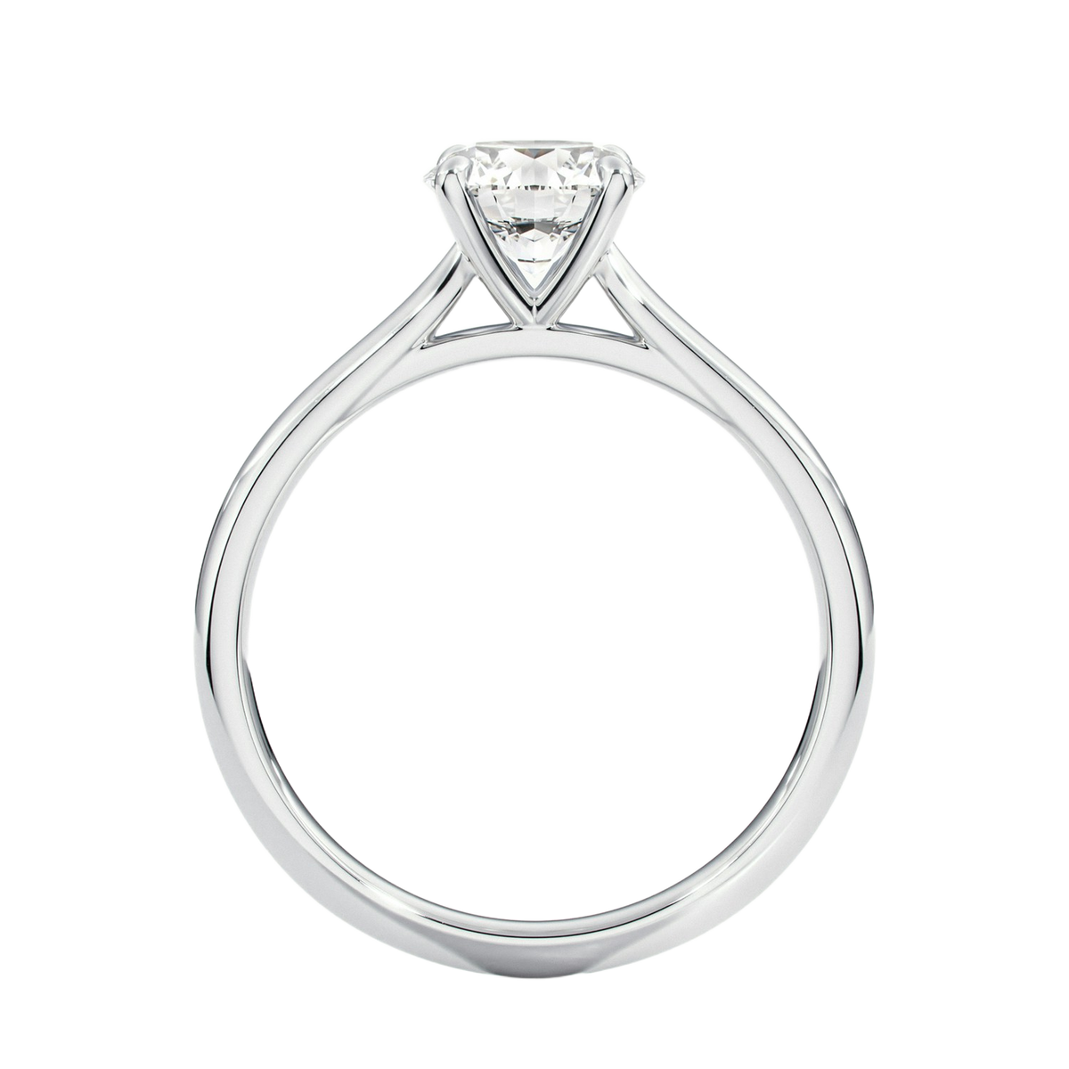 Talia - Marquise - Platinum - Plain
