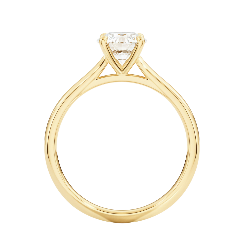 Talia - Marquise - Yellow Gold - Plain