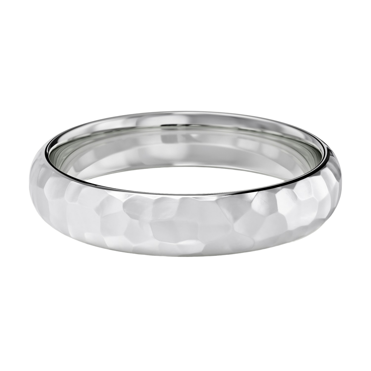 Forge - White Gold - Hammered