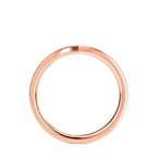Intersect - Round - Rose Gold - Pavé