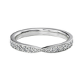 Intersect - Round - White Gold - Pavé