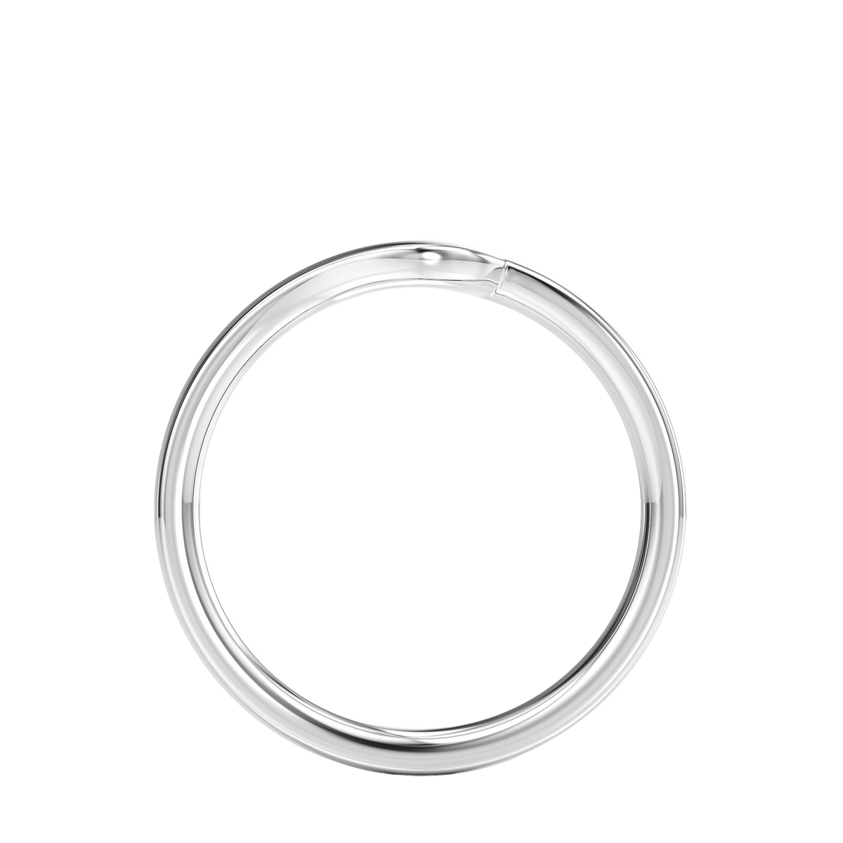 Wave - White Gold - Plain