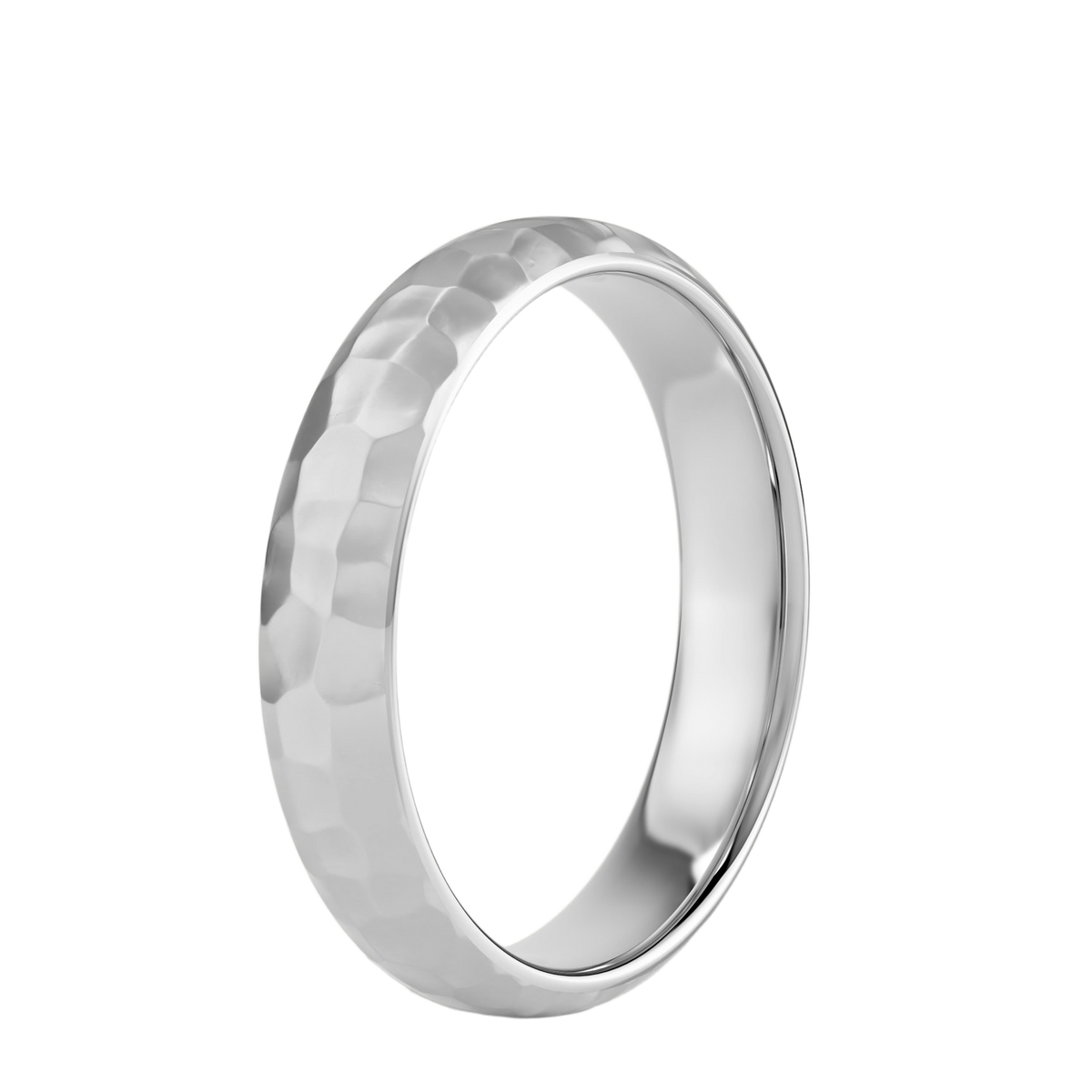 Forge - White Gold - Hammered