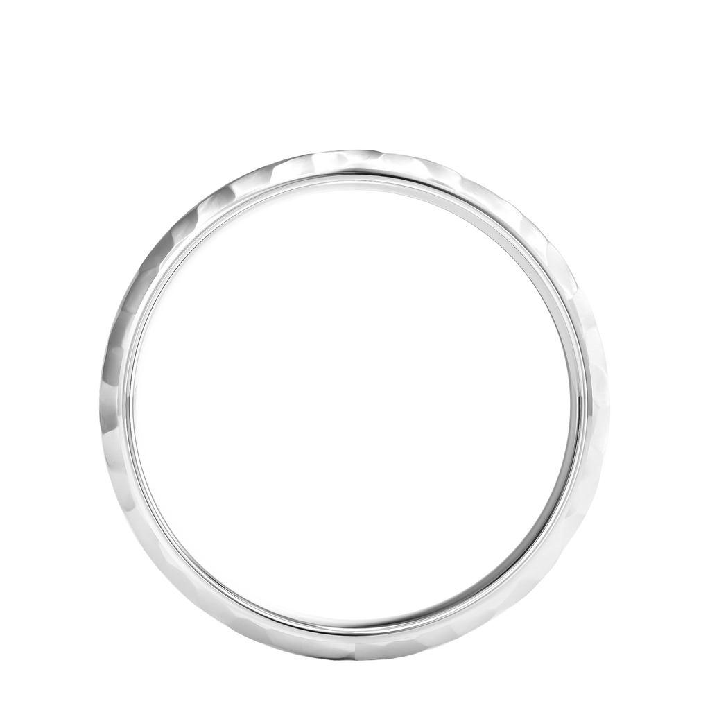 Forge - White Gold - Hammered